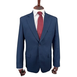 Granatowa casualowa marynarka (AN-36)