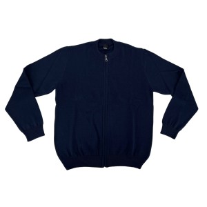 Sweter rozpinany Atos granatowy