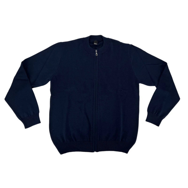 Sweter rozpinany Atos granatowy