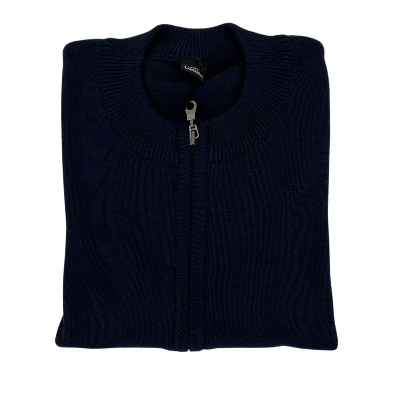Sweter rozpinany Atos granatowy