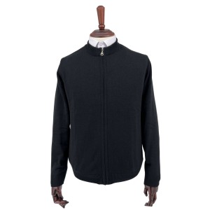 Sweter rozpinany Atos czarny