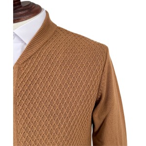Sweter rozpinany Parys mokka