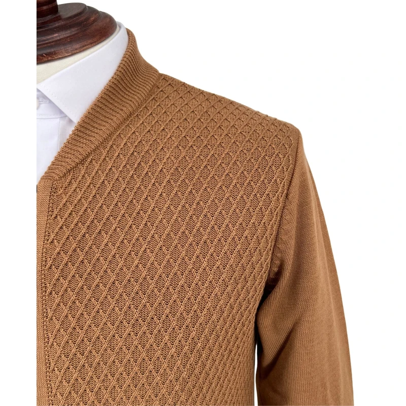Sweter rozpinany Parys mokka