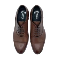 Brązowe oxfordy męskie