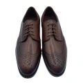 Brązowe buty do garnituru
